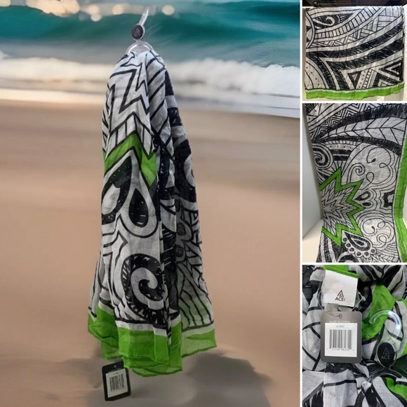 Women’s Scarf / Cover Up / Long Wrap ~ Large 38" x 75" ~ Set of 3 ~ NEW w Tags - Picture 2 of 15